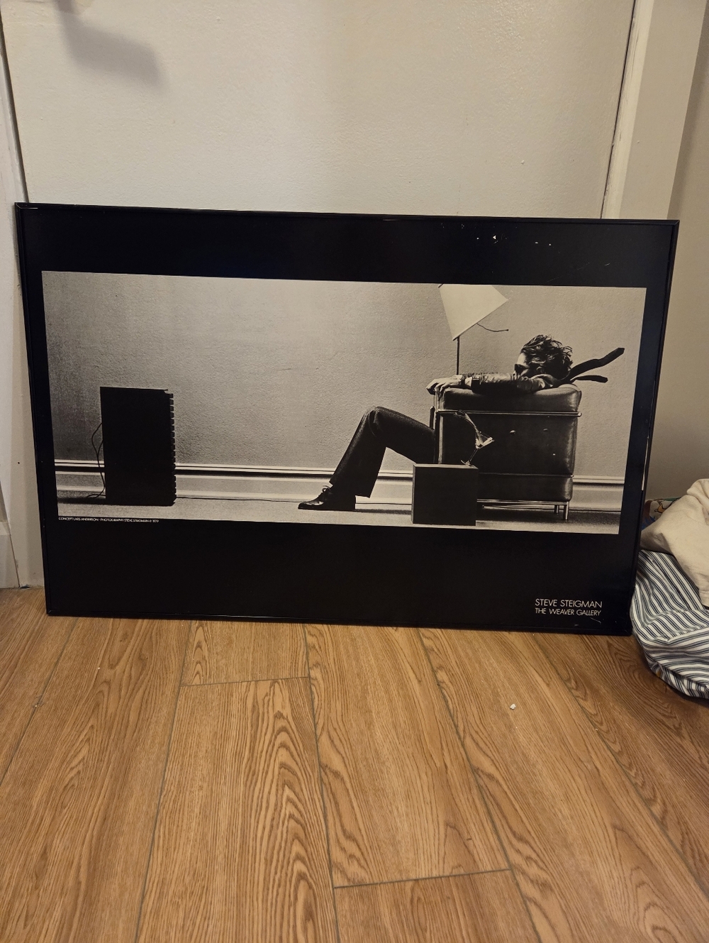 Vintage 1979 Steve Steigman "Blown Away" Original Weaver Gallery Poster - Framed